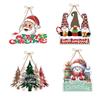 Traditional Design Christmas Door Decorations Holiday Welcome Hanging Decor  Holiday Decorating