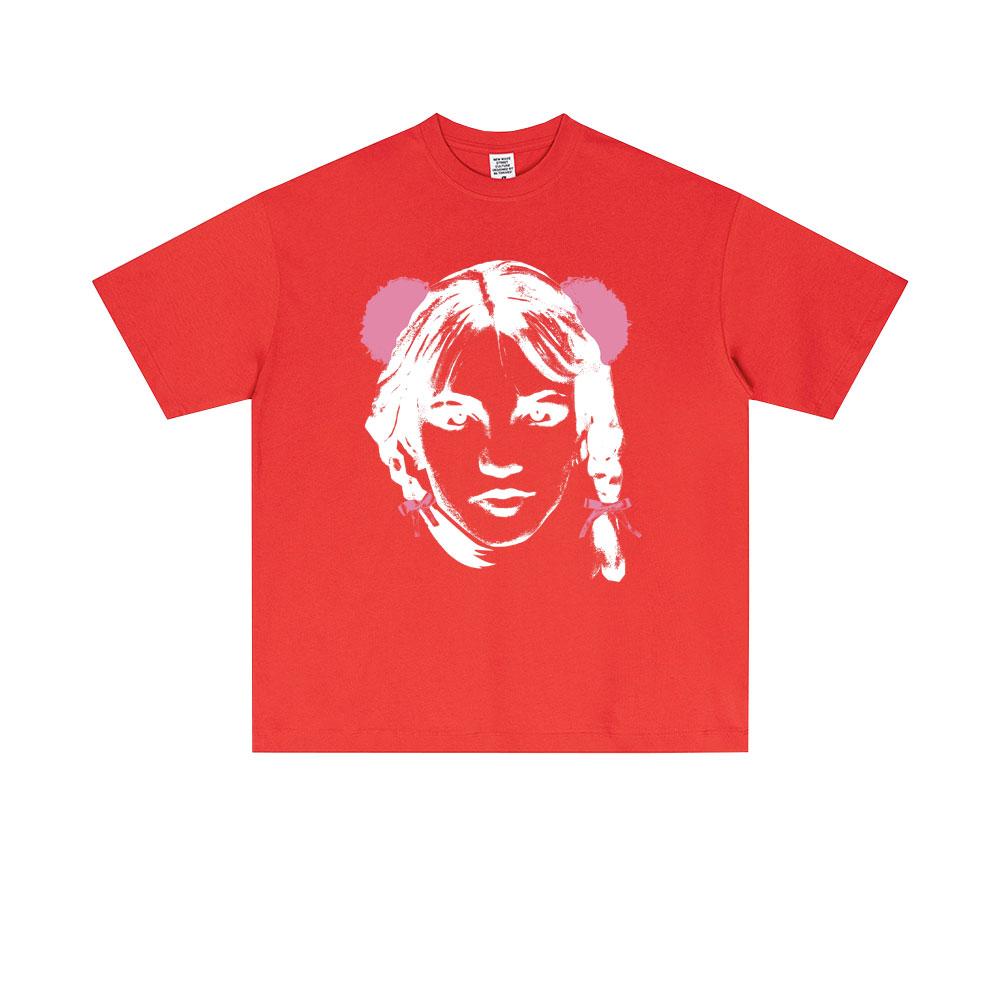 

Famous Britney Spears Face Graphic T Shirt Unisex Women Clothing Casual Cotton Vintage T-shirts Unisex Fashion Oversized Streetwear S