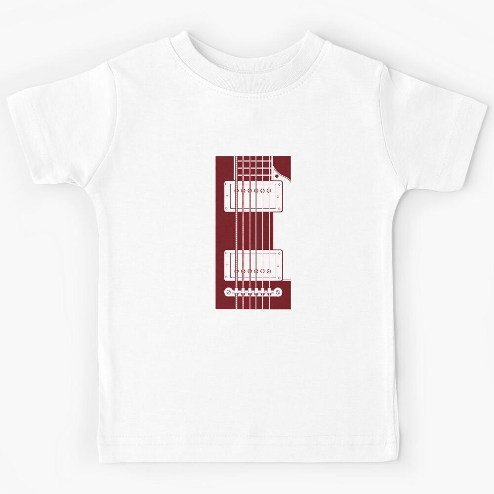 Guitar Pickups - Red Kids T-Shirt 130