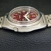 GENUINE VINTAGE AUTOMATIC SEIKO 5 JAPAN 7009A MENS MAROON DIAL WATCH A702403-5