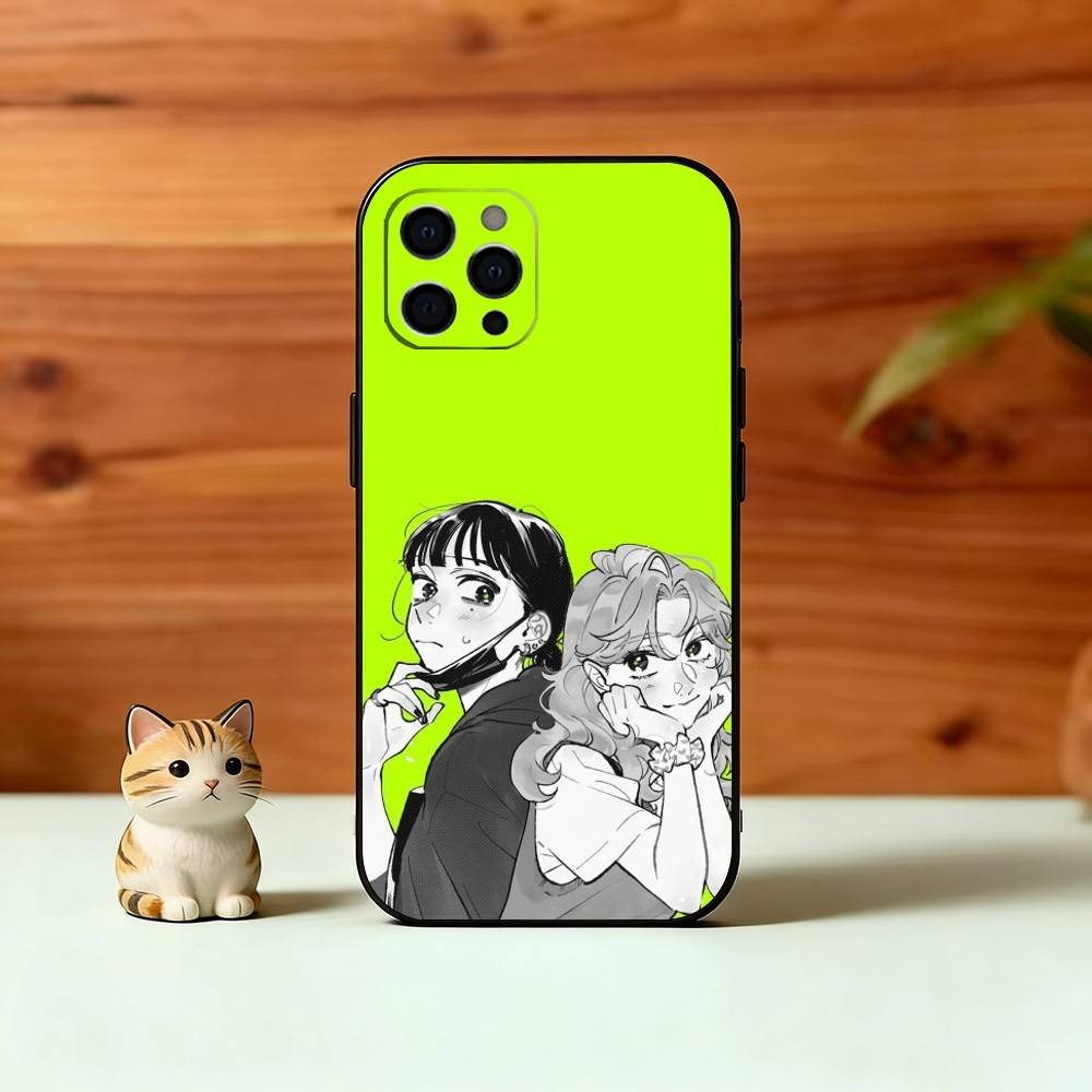 T-The G-Green Yuri Phone Case For iPhone 17,16,15,14,13,12,11 Plus,Pro Max,XS,Soft Silicone Black Cover