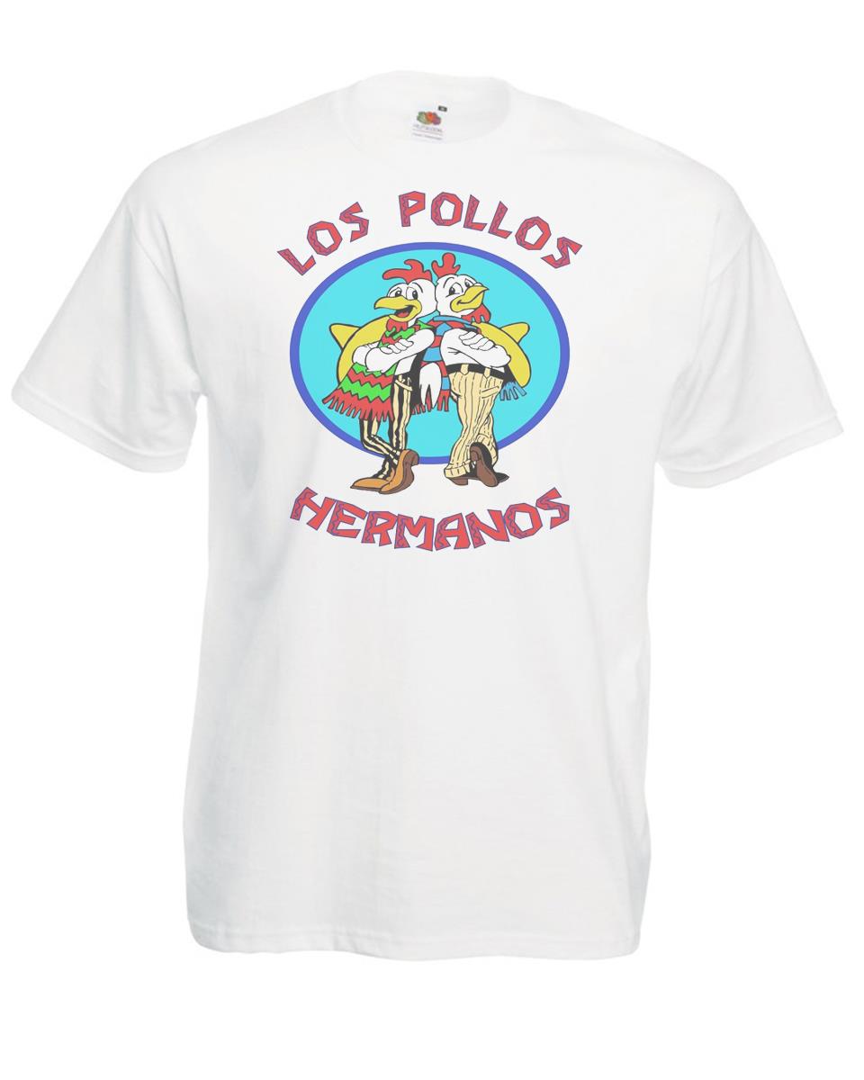 Adults Los Pollos Herunisexos Gustavo Fast Food Tv Show Unisex White TShirt S