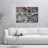 Graffiti Art Hand Of God Canvas Paintings Abstract Posters and Prints Wall Art Pictures for Living Room Home Decoration