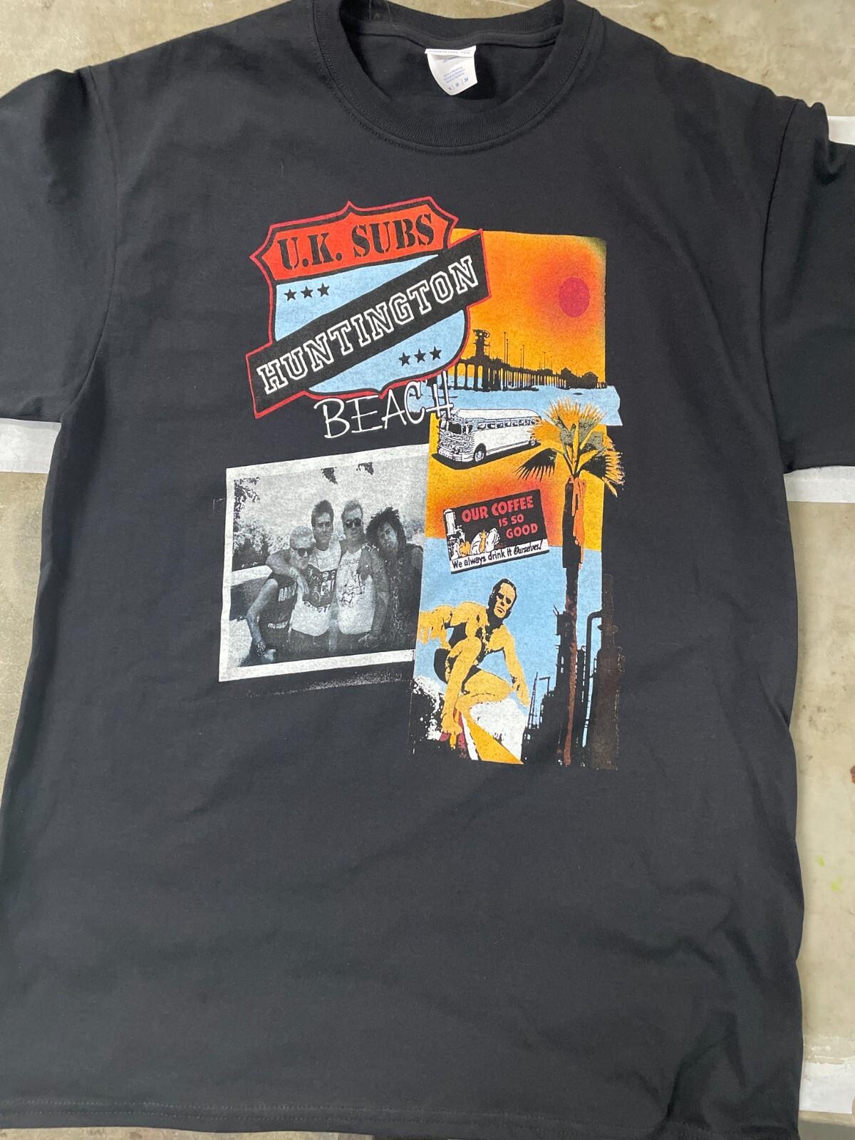 UK SUBS shirt punk kbd hardcore discharge exploited GBH DRI TSOL CHATS ADICTS DI XXL