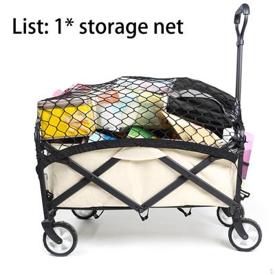 Gepäcknetz für Faltwagen Bollerwagen 92x76cm Strandzubehör Outdoor-Aktivitäten