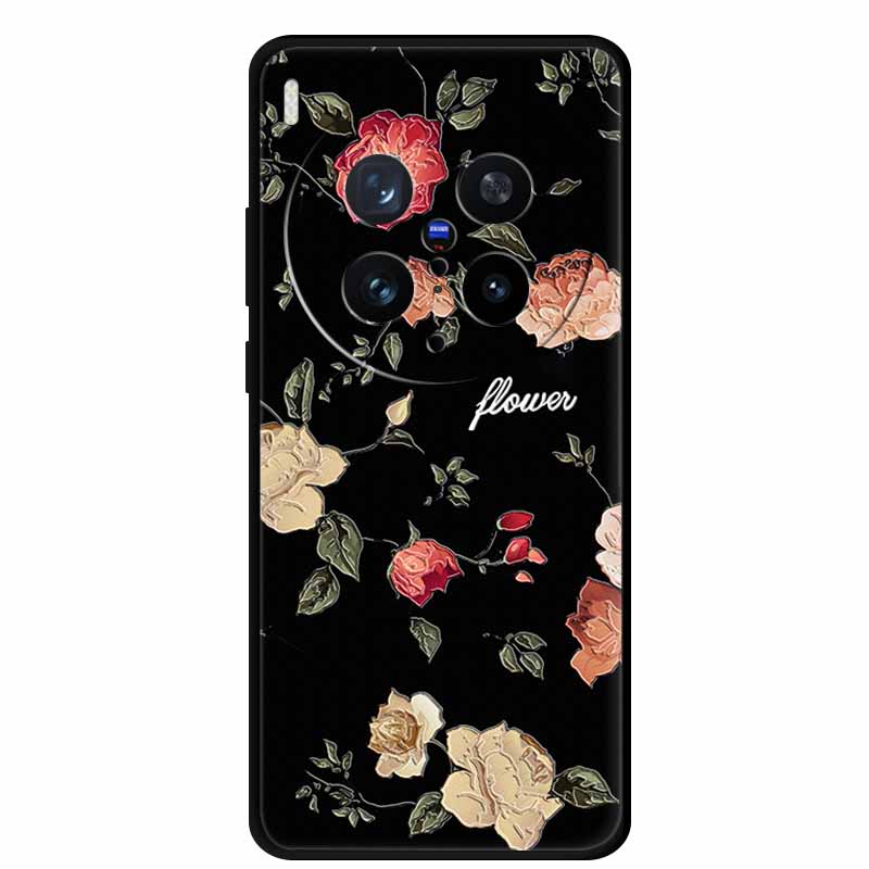 3D Emboss Case For Vivo X300 5G Phone Case Shockproof Silicone Soft Coque For Vivo X300 Pro 5G Back Cover Case X 300 Pro Fundas
