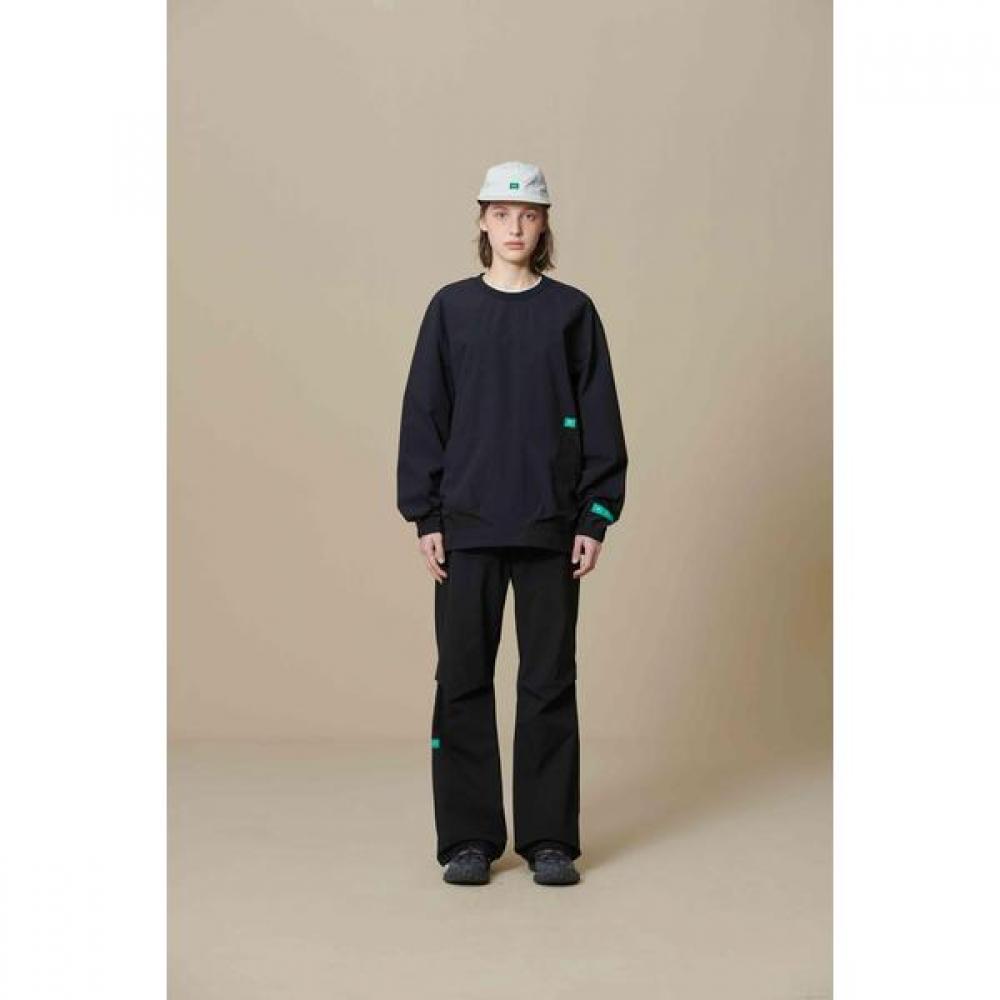 Bbc Earth Ripstop Woven Sweatshirt  Black  23ss 095