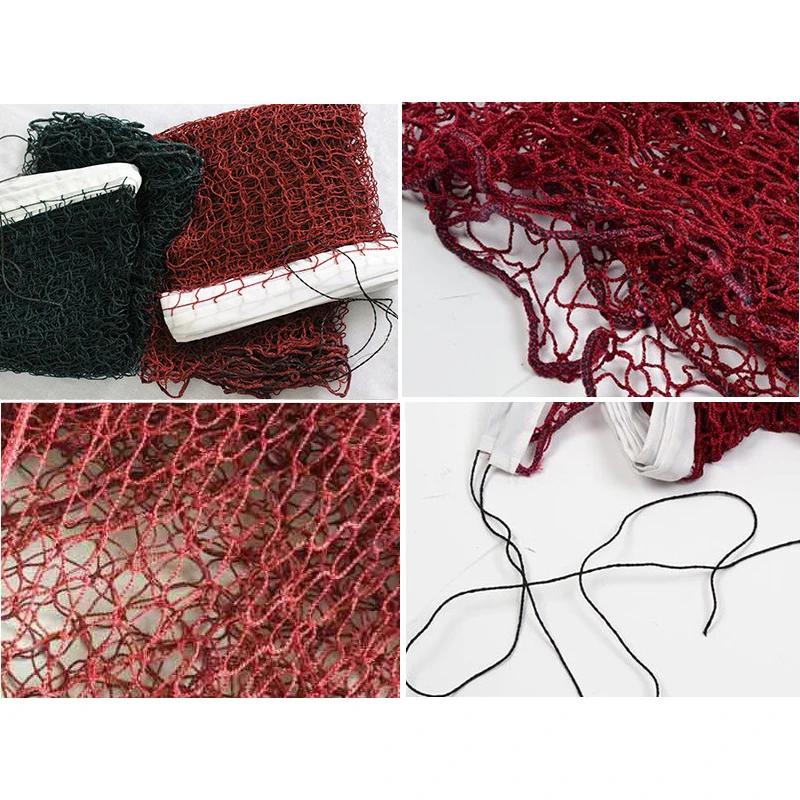 1 PC 6.1mX0.75m Professional Sport Training Standard Badminton Net Outdoor Tennis Net Mesh Volleyball Net