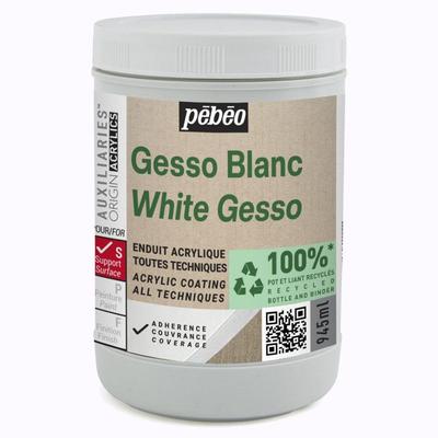 Gesso - White - Primer - Matte - All Techniques - Pébéo - 945ml