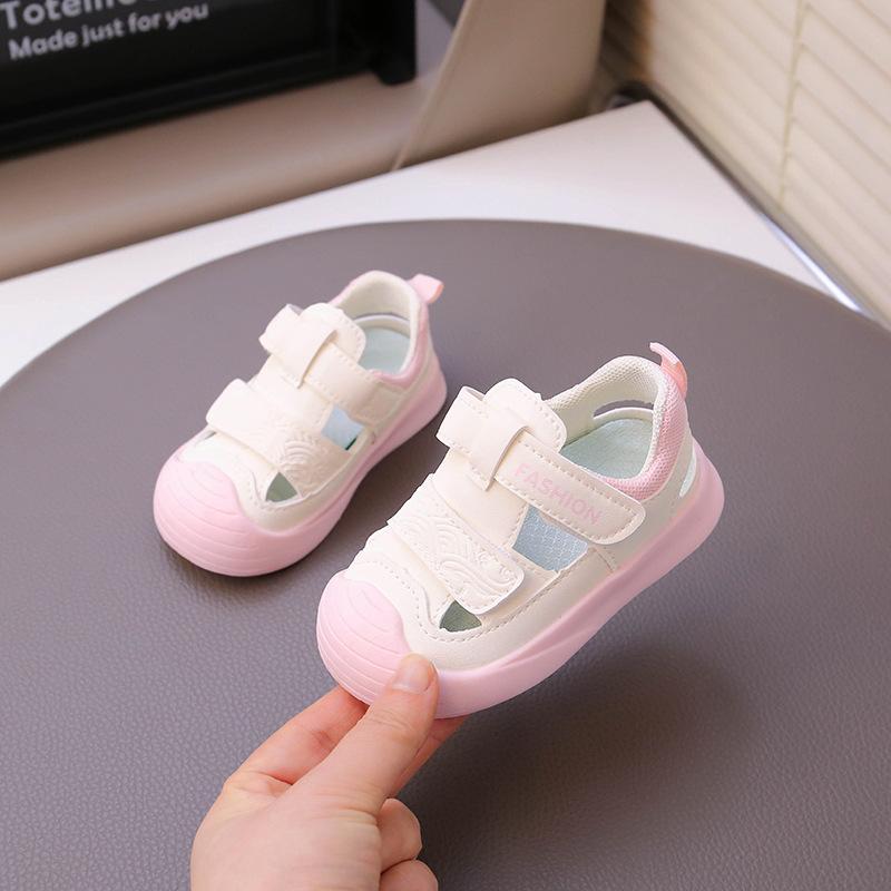 Summer new baby sandals toddler shoes 1 1 3-year-old boys and girls soft-soled non-slip infant functional shoes children's shoes