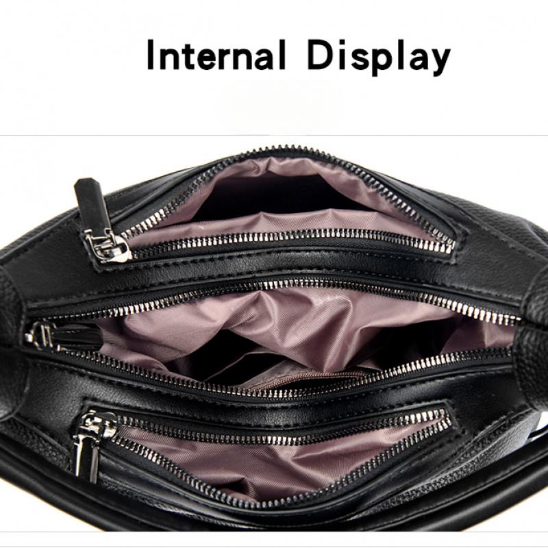 Women’s Soft PU Leather Shoulder Bag & Crossbody Bag 2026 Fashion Solid Color Large Capacity Casual Daily Handbag with Adjustable Strap Zipper