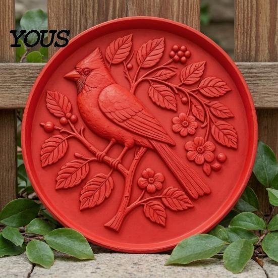 Concrete Casting Molds Silicone Stepping Stone Mold, Hummingbird/Squirrel/Turtle/Owl/Fox/Butterfly/Frog Paver Molds, Reusable Easy DIY Project
