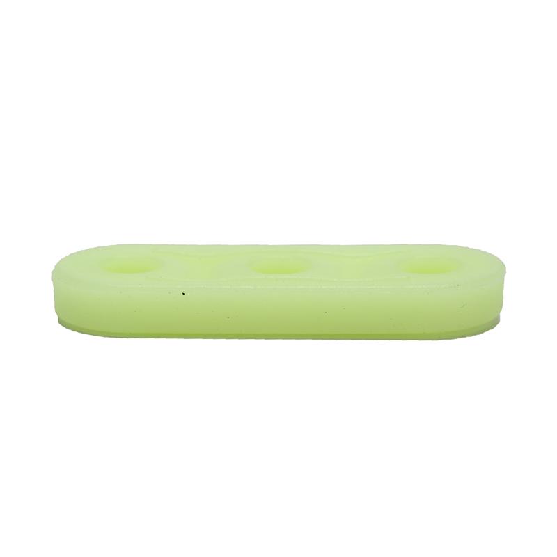 10Pcs Green Outdoor Luminous Rope Buckle Tent Wrench Buckle Safety Alert Buckle