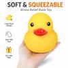 Soft Texture Giant Duck Pinch Toy TPR Stress Relief Fidget Toy Duck Squeeze Fidget Toy  Kids Adults