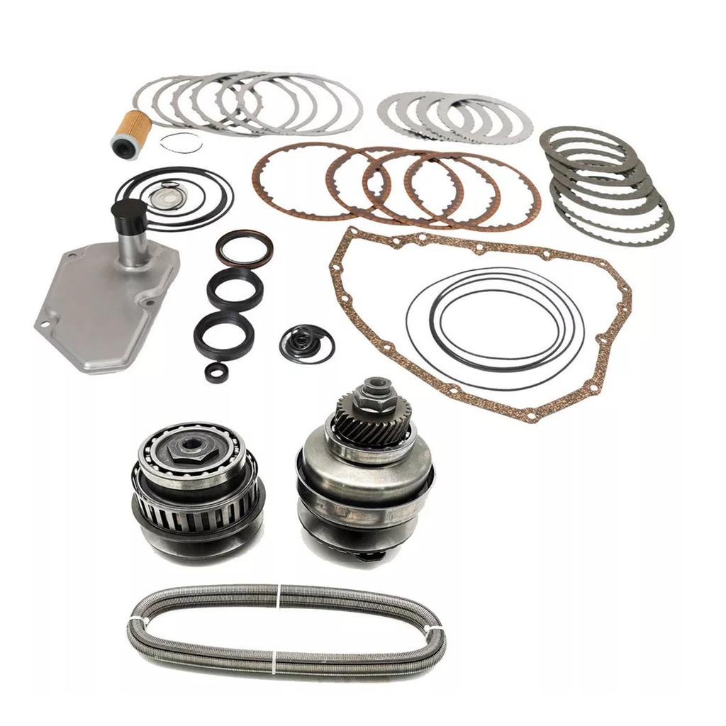Transmission Master Rebuild Kit & Pulley Set W/ Belt JF015E RE0F11A For Nissan