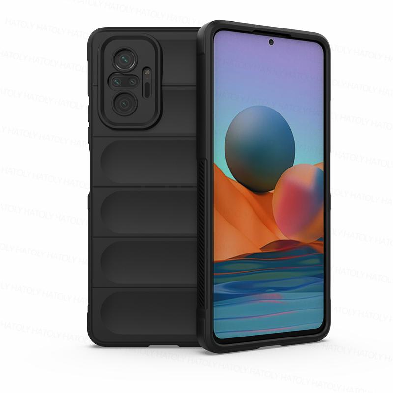 For Xiaomi Redmi Note 10 Pro Case Skin-Friendy Shockproof Silicone Soft TPU Phone Back Cover For Xiaomi Redmi Note 10S 10 Pro 4G