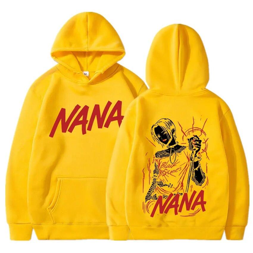 New Japanese Anime Hoodies Nana Osaki Graphic Printed Unisex Women Hoodie Streetwear Sweatshirts Harajuku Pullovers Unisex Clothing