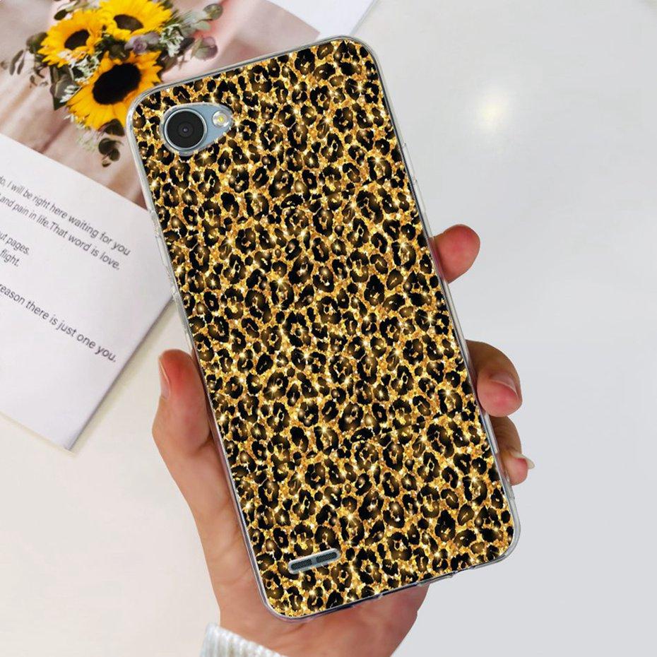 For LG Q6 Q6a Q6+ M700 X600K X600L X600S Cute Flower Cat Painted Phone Case For LG Q6 Plus Q 6 Alpha Soft Silicone TPU Cases