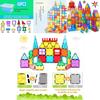 Magnetic Building Blocks Set For Kids With Large Particles Educational Construction Toy For Boys And Girls