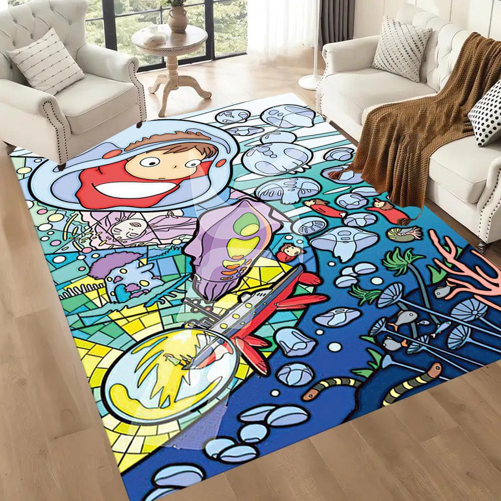 Space Adventure Journey Square Rugs Are a Great Choice for Living Rooms, Bedrooms, Home Décor, and As Gifts.