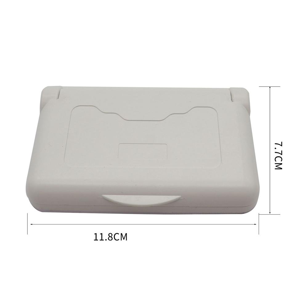 125V 15A White US Plug Socket For Trailers, Campers, RVs, Grades UL94-V2