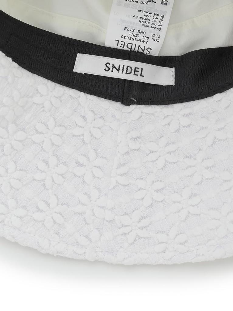 [Snidel] Wide Brim Hat SWGH252635 Women's WHT