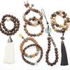 Wood Round Loose Beads For DIY Jewelry Making Bracelet Necklace