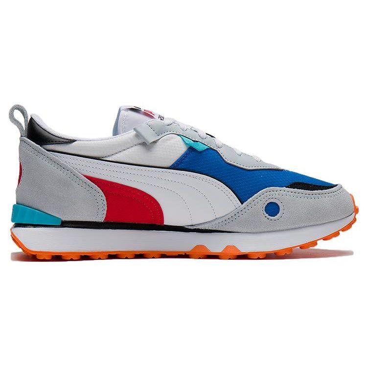 Puma Rider FV Future Vintage Unisex White Royal Low Top Casual Sneakers 387672-10