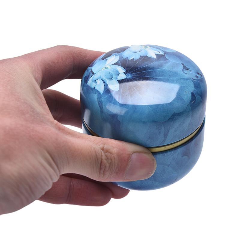 Teedose aus Eisen, zarte kleine Teedose im japanischen Stil, Aufbewahrungsbox für Zuhause