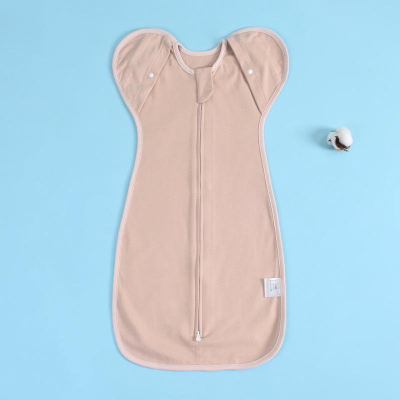 

Спальный мешок для новорожденных с защитой от испуга и эластичными рукавами L/75CM