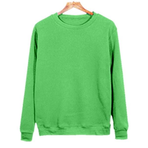 Custom Logo Polyester Round Neck Sweatshirt with Your Design Print