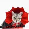 1/3pcs Halloween Cat Costume Cape with Collar Vampire Pet Apparel All-Season Wear Festive Party Accessory for Cats & Small Dogs