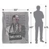 Batman Line Up Two Face Blanket