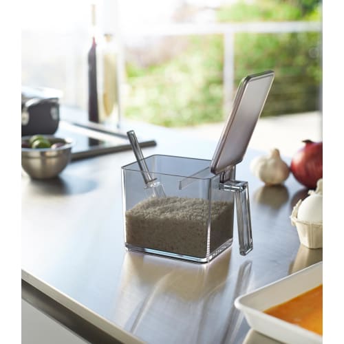 Yamazaki Seasoning Storage Tower, Large, Black, 2870