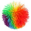 Silicone Construction Stress Relief Rainbow Colorful Sensory Toy Ball Shape