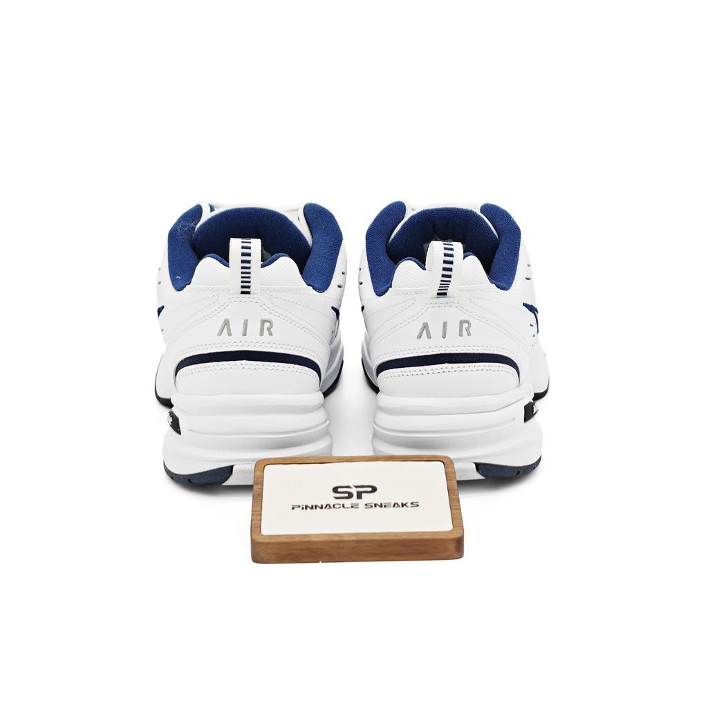 Nike Air Monarch IV White Navy Men Sneakers 415445-102