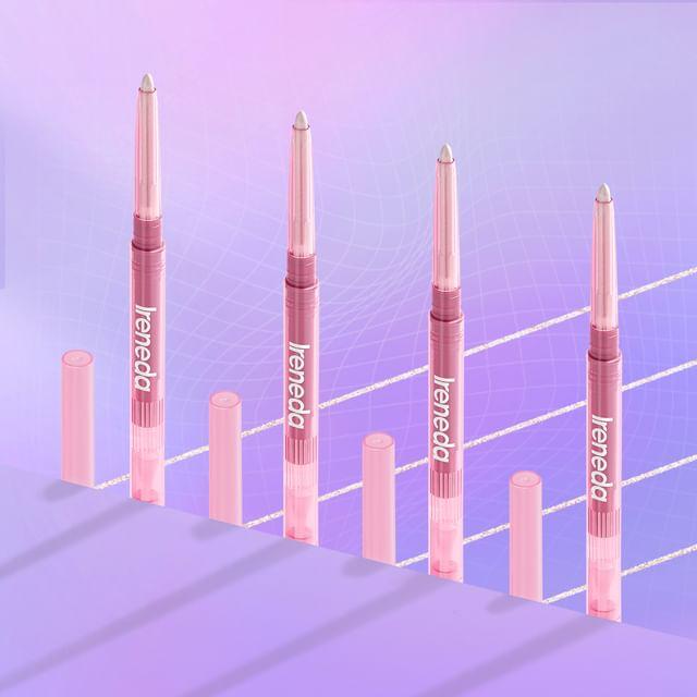 IRENEDA - Мерцающий кремовый карандаш-тени для век - 2 цвета 01# Diamond - 0.25g