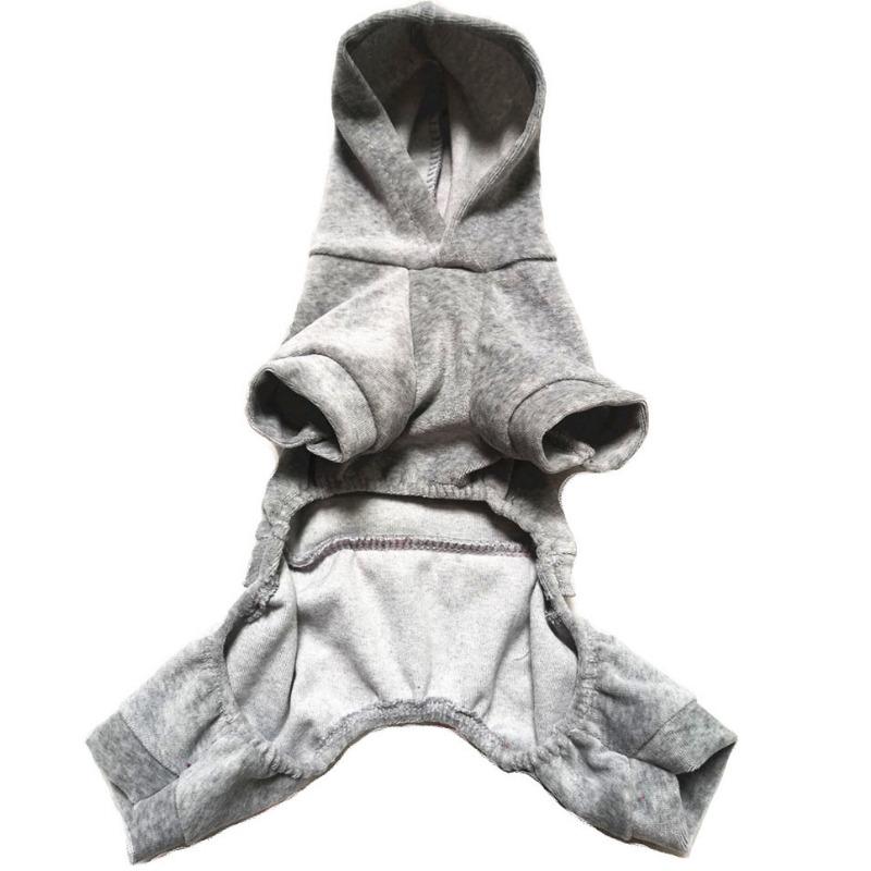 Spring and Autumn's New Pet Clothing, Velvet Four-legged Crown Printed Pet Clothing for Puppies