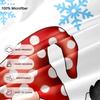 Comforter 3Pcs/Set Christmas Reindeer Snowman Bedding Set Includes 1 And 2 S Soft And Skin-Friendly