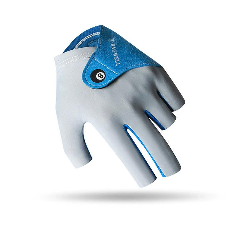 

One-Piece Professional Billiards Gloves With Three-Finger Left-Hand Men S Ice Silk Breathable Professional Billiards Gloves