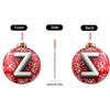 2D Christmas Decoration Pendant Christmas Tree Tag Theme Party Crafts Ornament