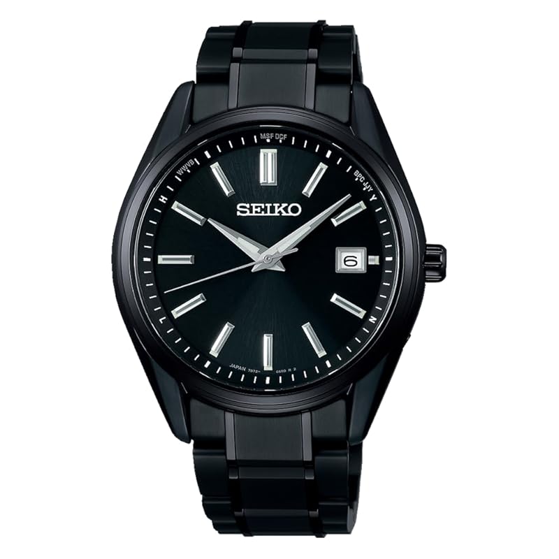 

[Seiko Watch] watch seiko selection S series titanium solar radio SBTM343 men s black