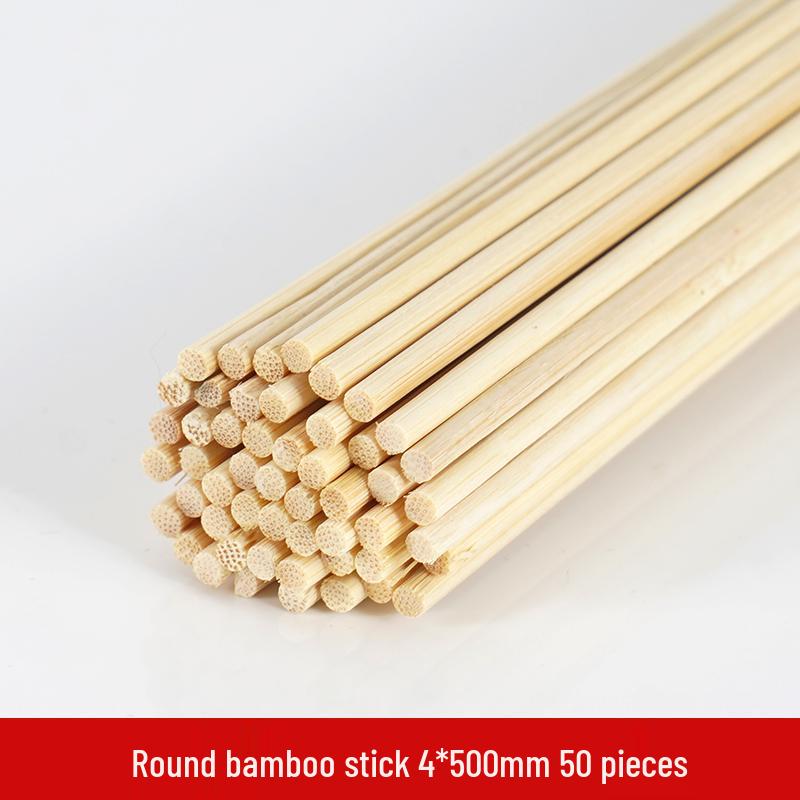 Bamboo and Wooden Craft Sticks: DIY Model Strips and Slices