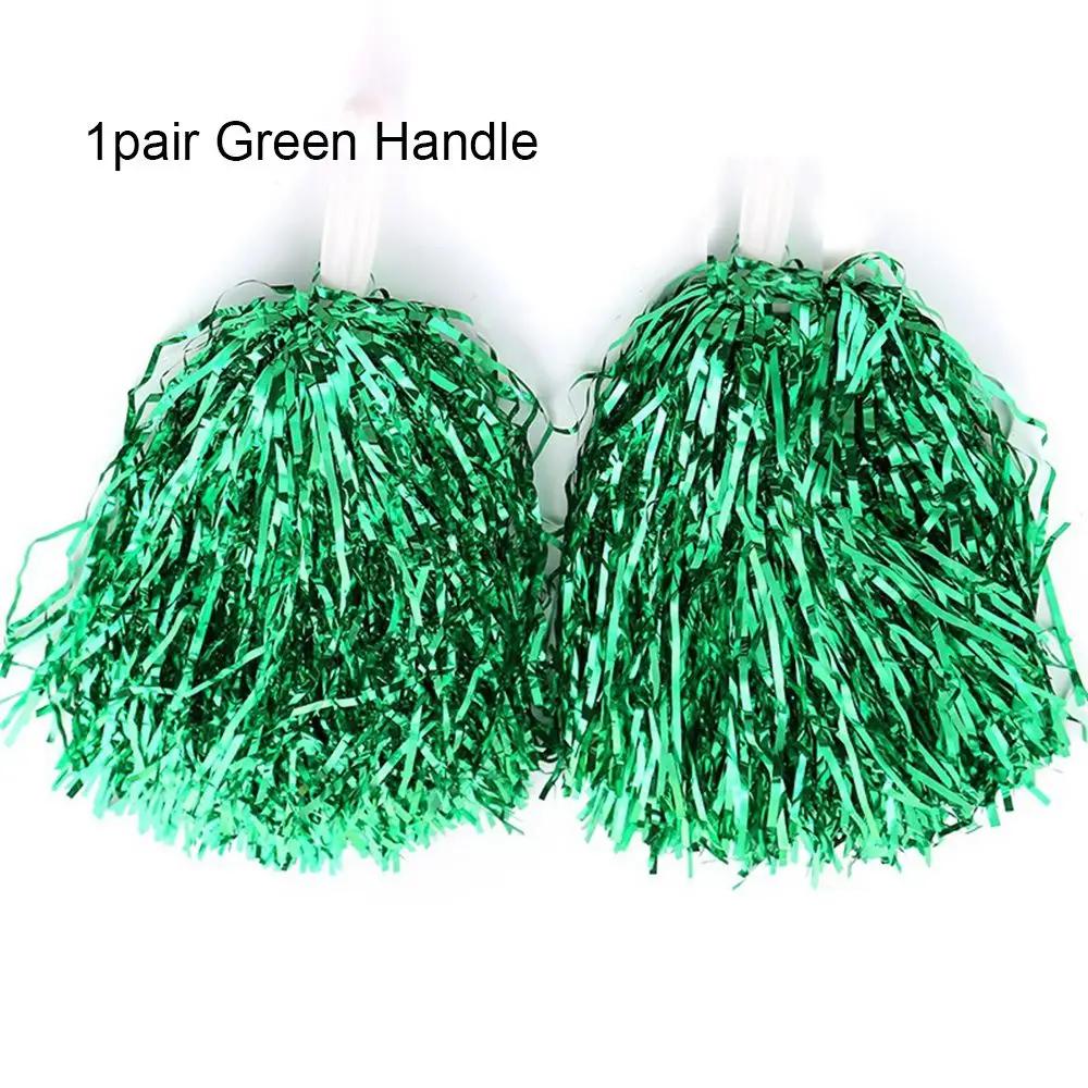 Concert Fancy Double hole handle Dance Party Decorator Club Sport Supplies Cheerleading Cheering Ball Cheerleader pompoms