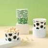 10Pcs Versatile Dessert Ice Cream Bowls Disposable Paper Bowls New Snacks Cups  Party Supplies