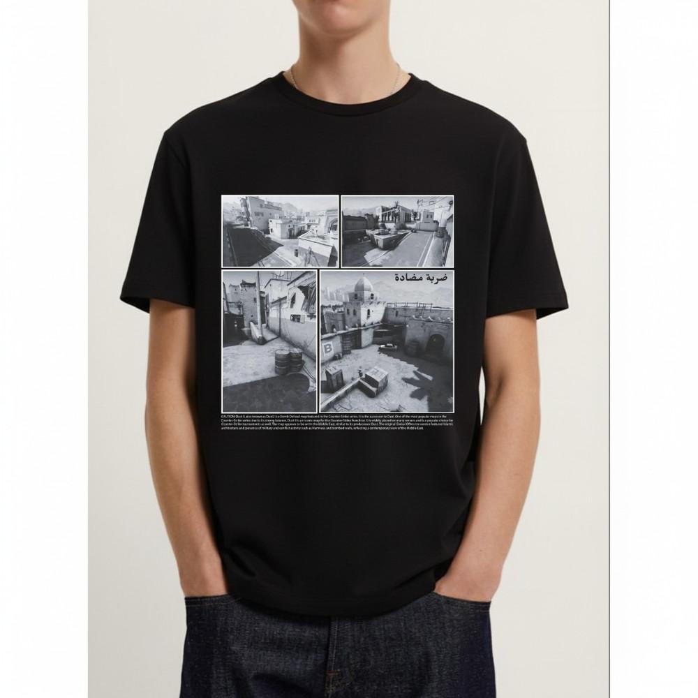 

Dust II Vintage CSGO Gamer Unisex T-ShirtS–5XL Unisex T-Shirt XXXL