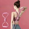 8-shaped Resistance Band Elastic Band Yoga Equipment Stretching Exercise Open Back Resistance Rope