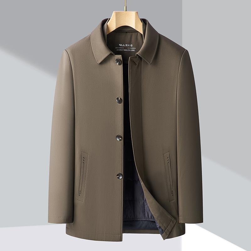 Spring and Autumn Jackets Middle-aged Cotton Warm Removable Liner Cotton Jackets Men's Dad Cotton Jackets