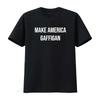 Herren Make America Gaffigan Politische Humor T-Shirt Schwarz Groß Vintage Gewaschen Stilvoll Bequem Leicht Designer Kleidung