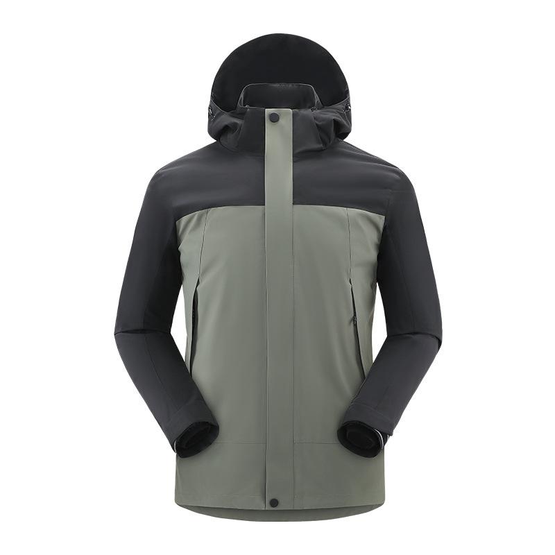 Couple Jacket Down Jacket Women's 25 New Windproof Three-in-one Removable Liner Tooling Jacket